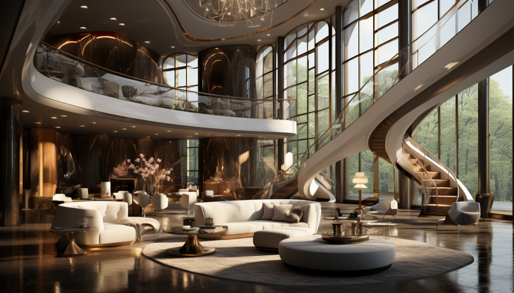 Décor intérieur luxueux