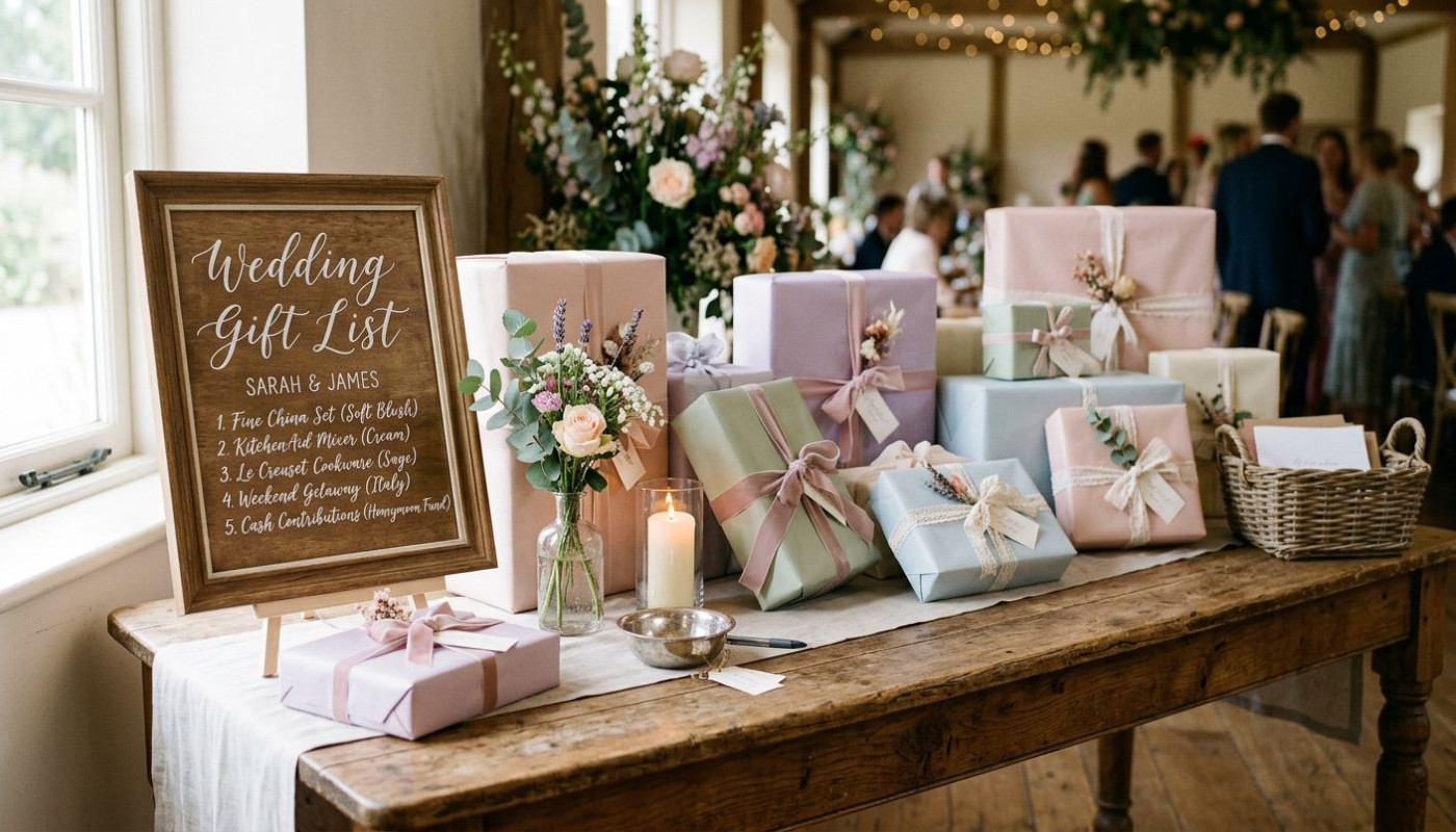 Guide ultime pour créer une liste de cadeaux de mariage parfaite